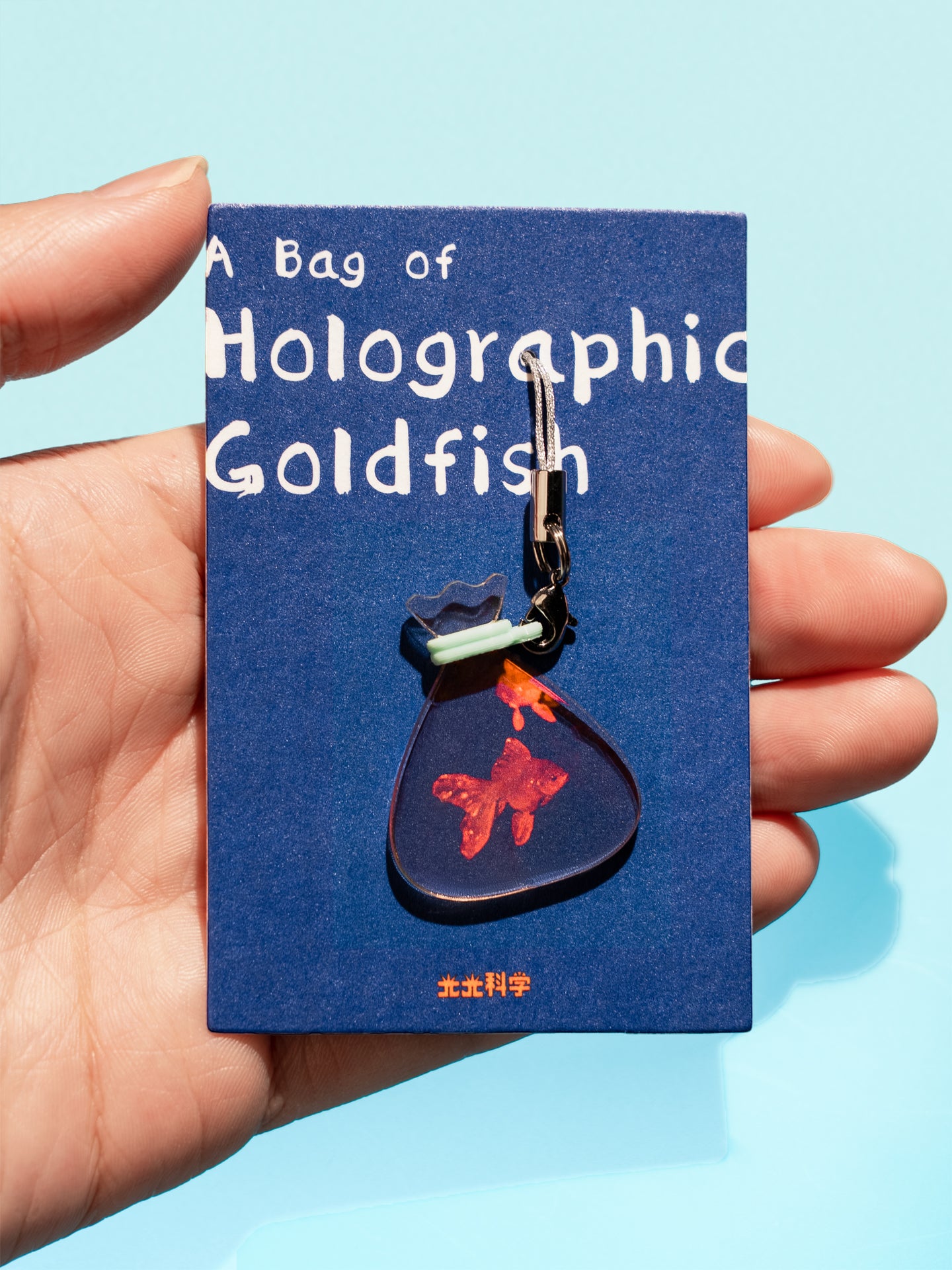 Mini Holographic Goldfish Charms | Lucky Fish Collection